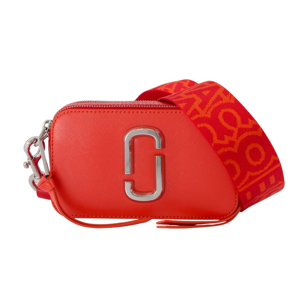 Marc Jacobs Snapshot Crossbody Bag — Red Cowhide