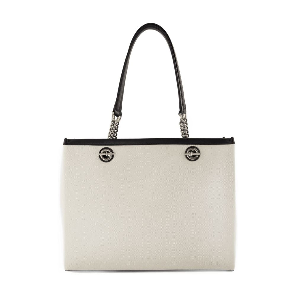 Balenciaga Cotton Canvas Tote Bag — Beige
