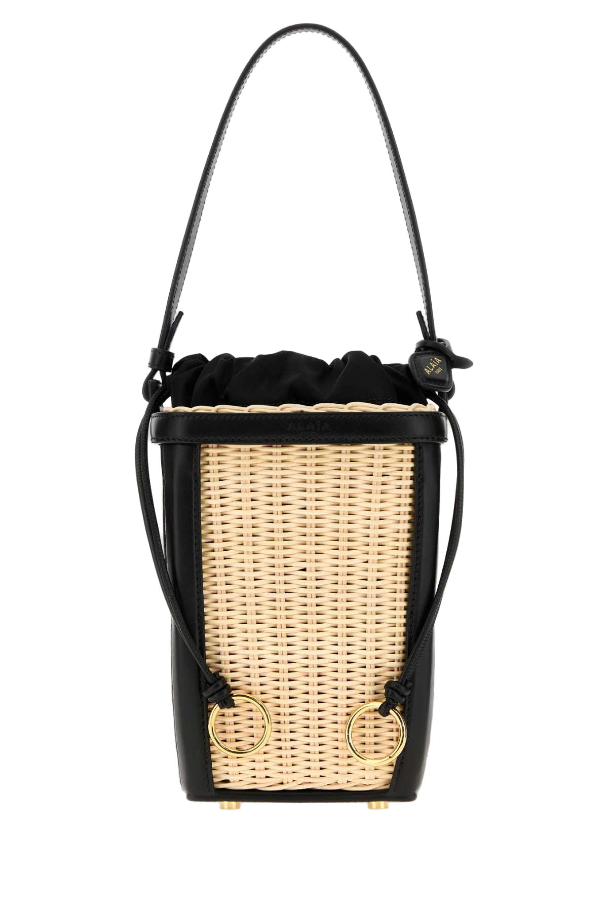 Alaia Bucket Bag — Black