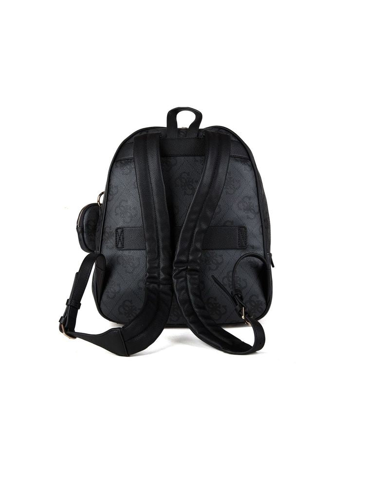 Guess Power Play Ii Backpack — Black Polyurethane