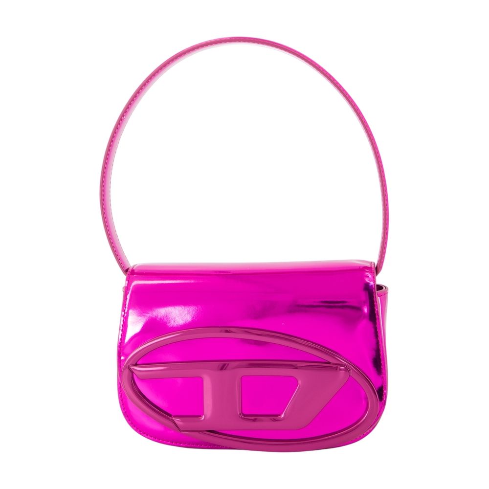 Diesel 1dr Shoulder Bag — Pink Calfskin