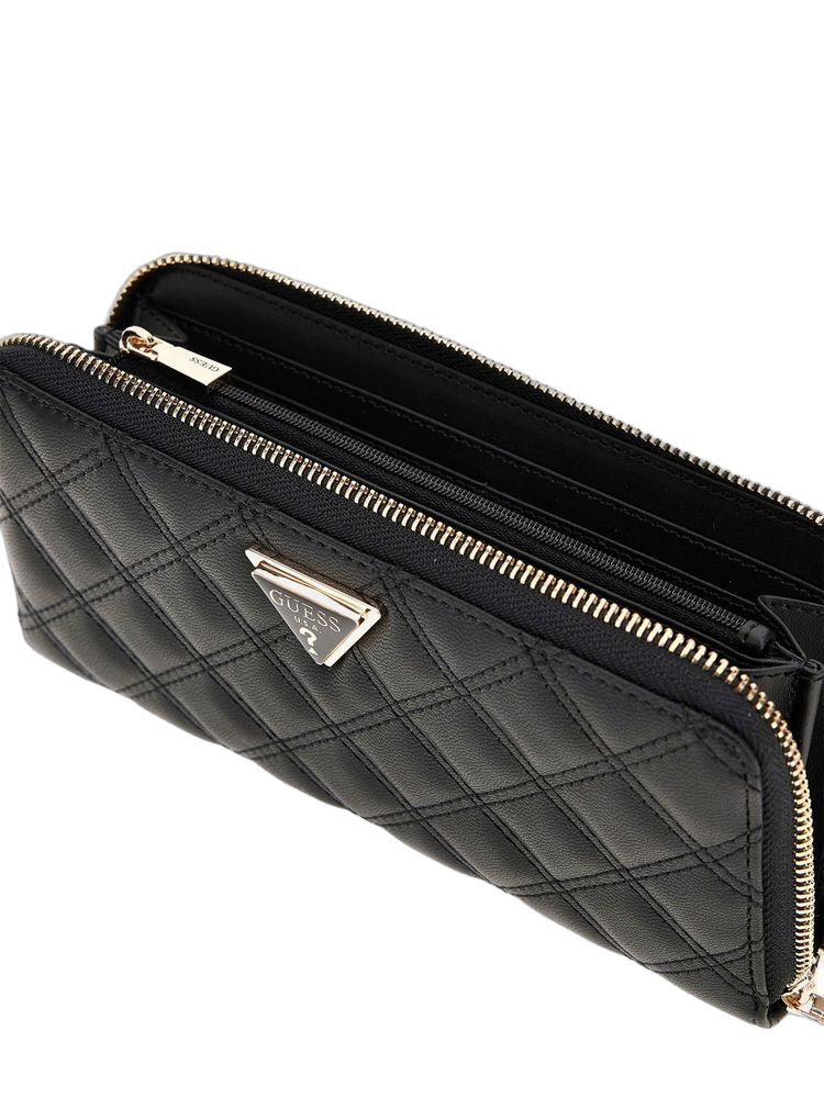 Guess Giully Ii Wallet — Black Polyurethane