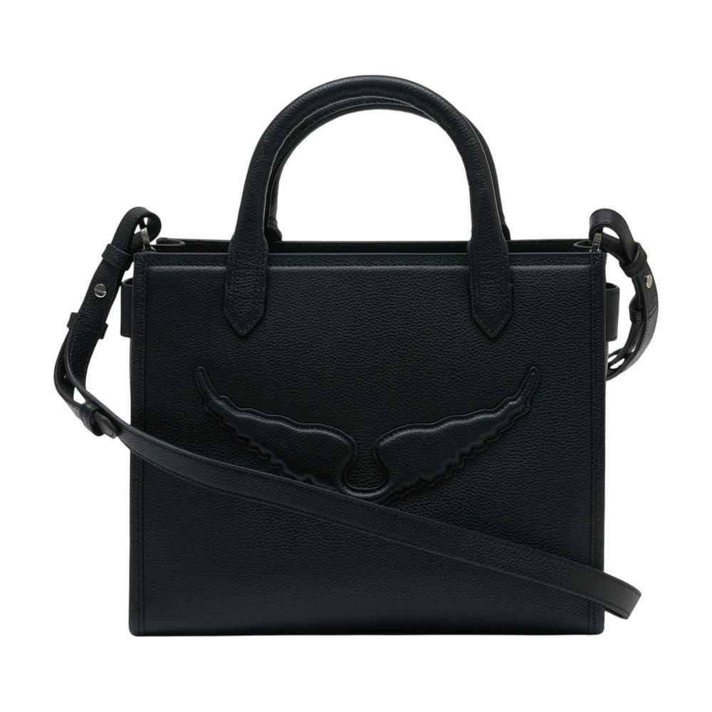 Zadig & Voltaire Tote Bag — Black Calfskin