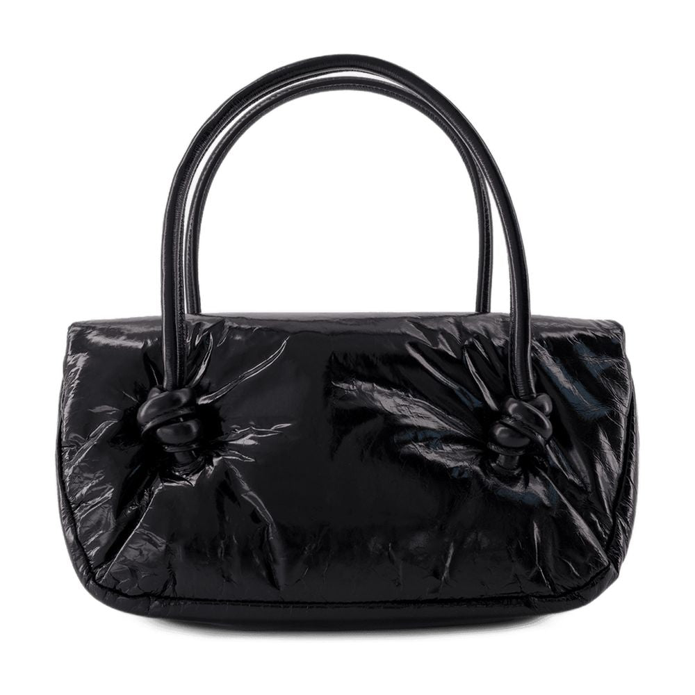 Jil Sander Shoulder Bag — Black Calfskin