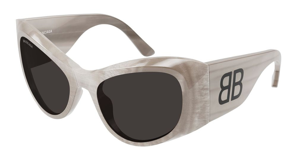 Balenciaga Bb0393s Sunglasses — Grey Acetate
