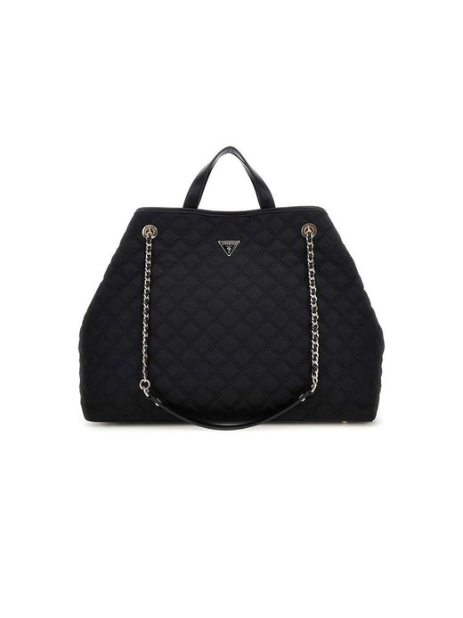 Guess Giully Ii Tote Bag — Black Polyester