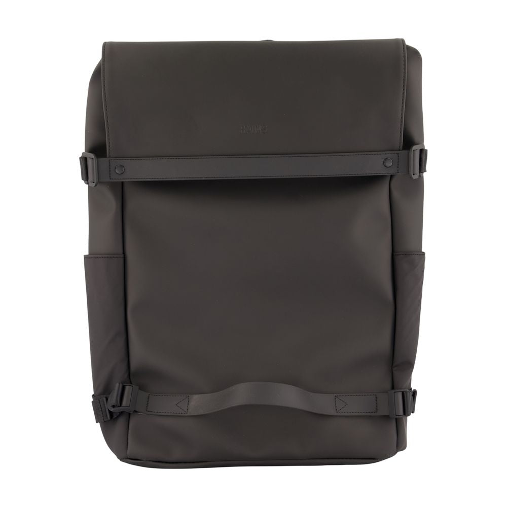 Rains Otg W3 Rucksack Backpack — Black Synthetic