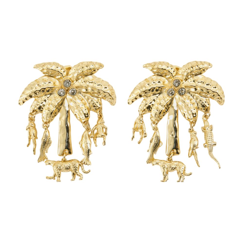 Jacquemus Earrings — Gold Metal