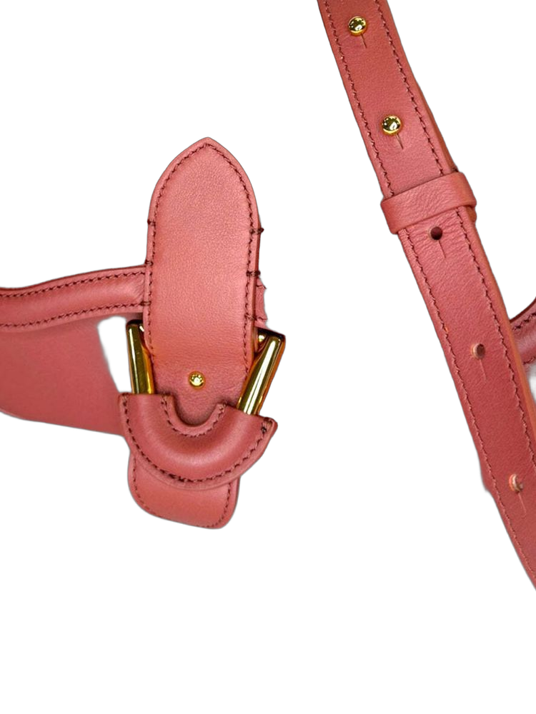 Coccinelle Top Handle Bag — Red Cow Leather