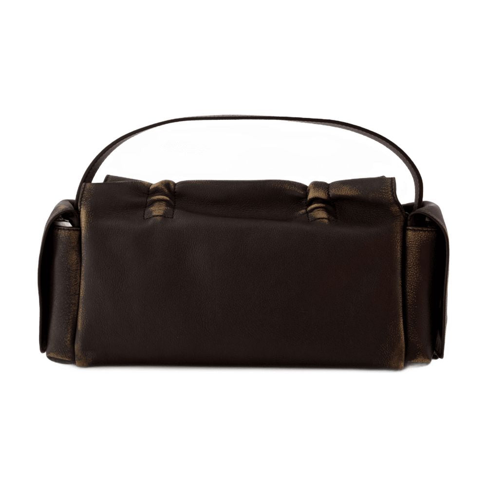 Acne Studios Shoulder Bag — Brown Calfskin