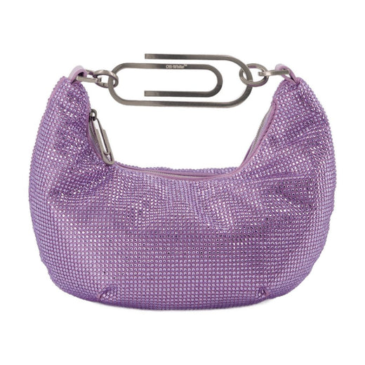 Off-White Binder Clip 20 Top Handle Bag — Purple Others