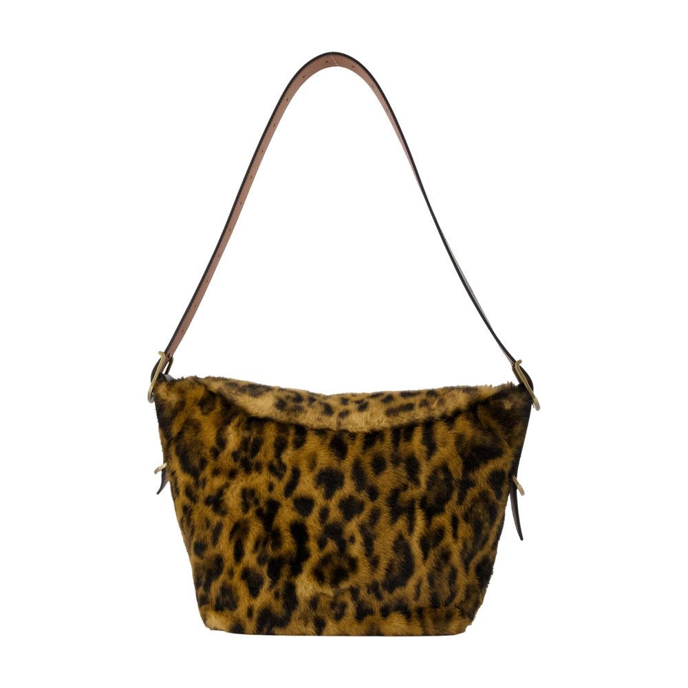 Zadig & Voltaire Jane Leo Crossbody Bag — Brown Fake_fur