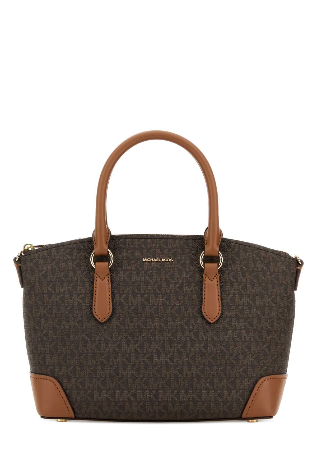 Michael By Kors Dome Shoulder Bag — Brown