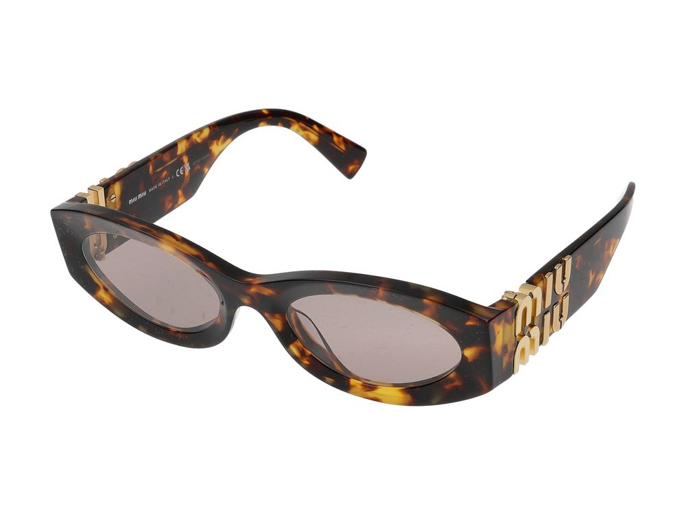 Miu Miu 0mu Tortoiseshell Acetate Sunglasses —