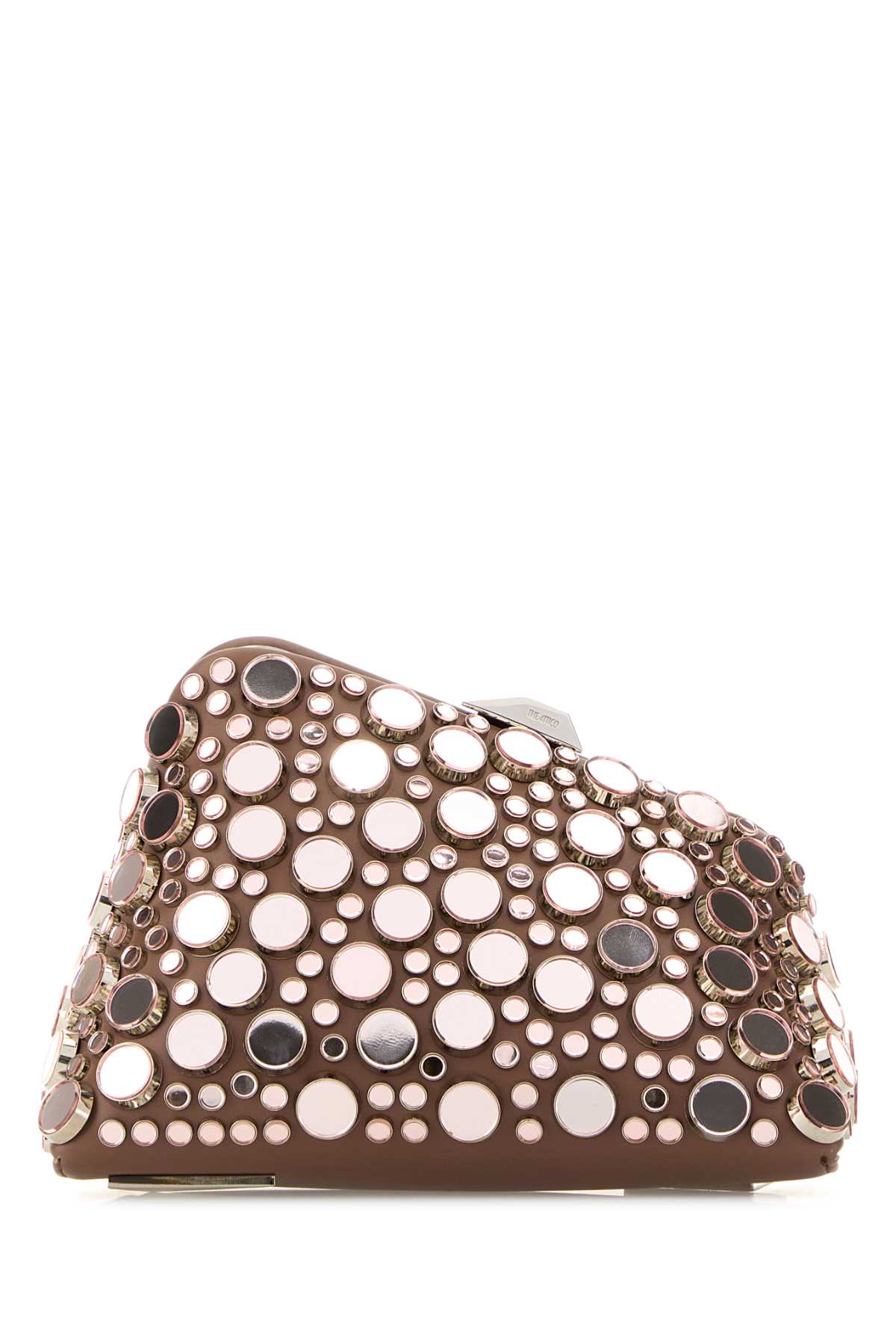 The Attico Midnight Clutch — Bronze