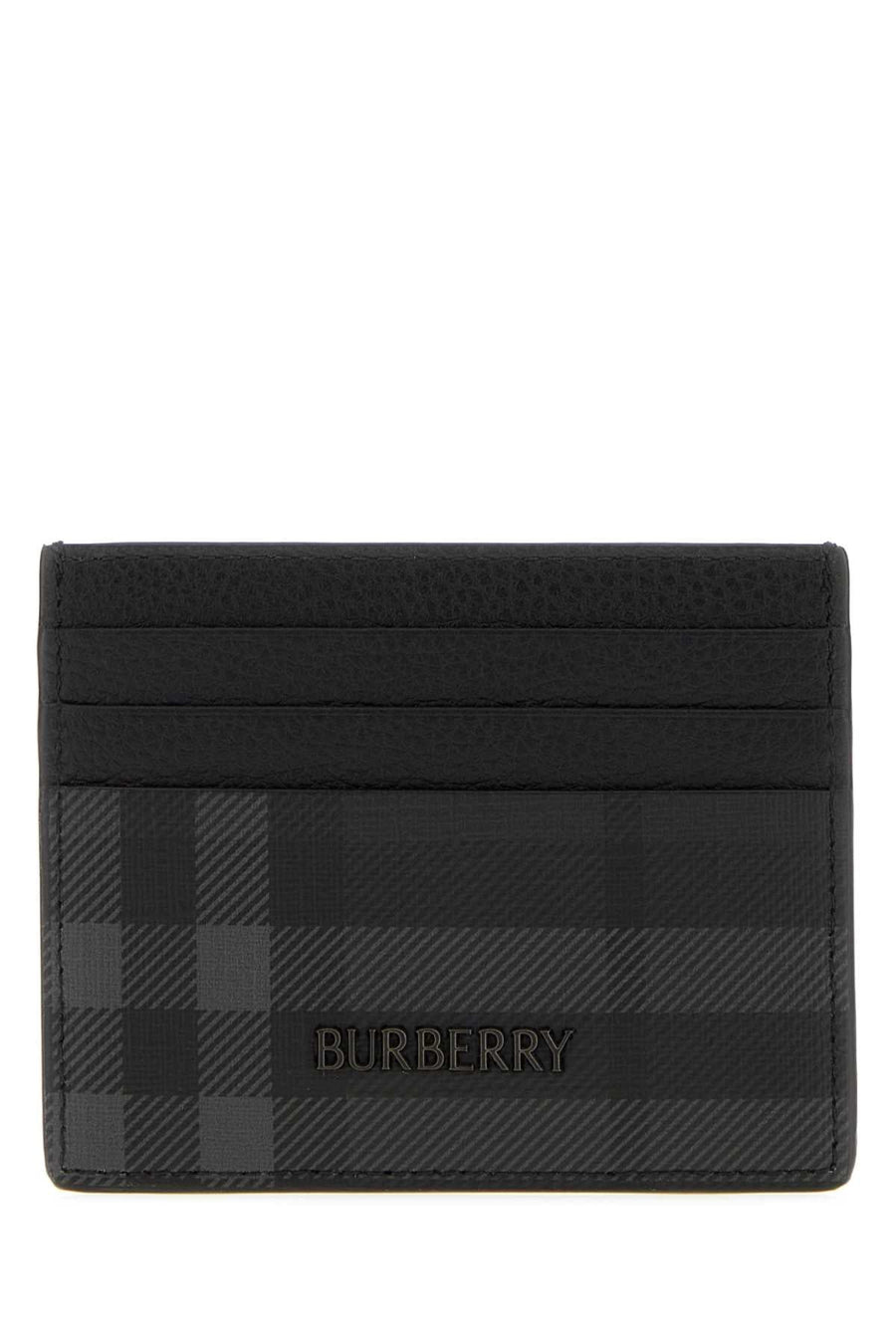 Burberry Tall Card Case — Black Wallet