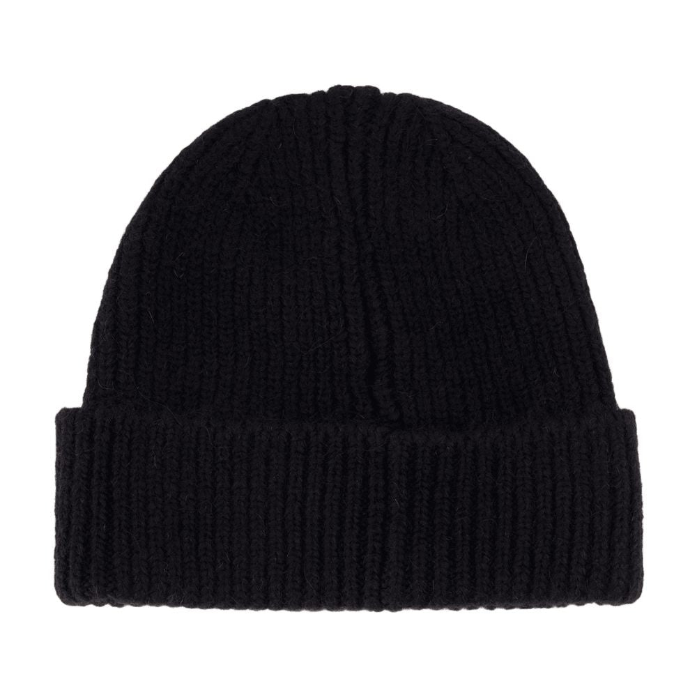Anine Bing A-12-10511-Blk1 Beanie — Black Wool Beanies