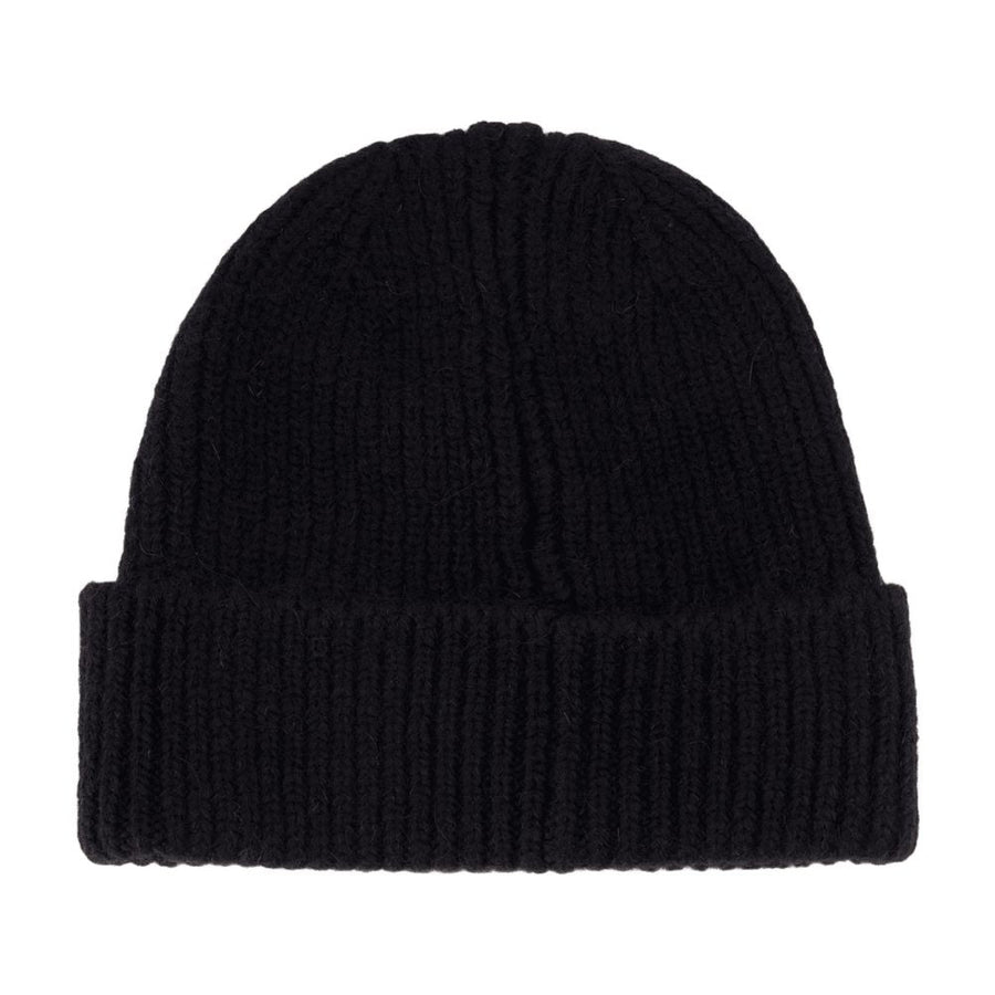 Anine Bing A-12-10511-Blk1 Beanie — Black Wool Beanies