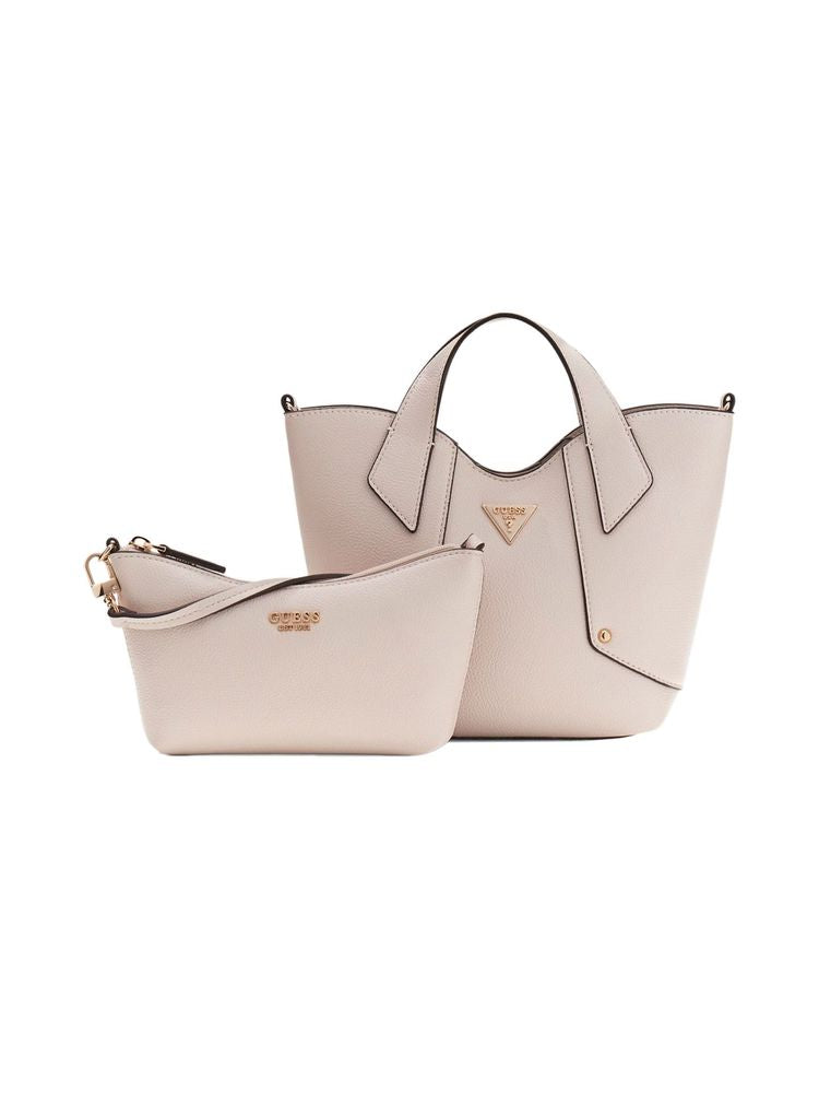 Guess Tote Bag — Beige Polyurethane