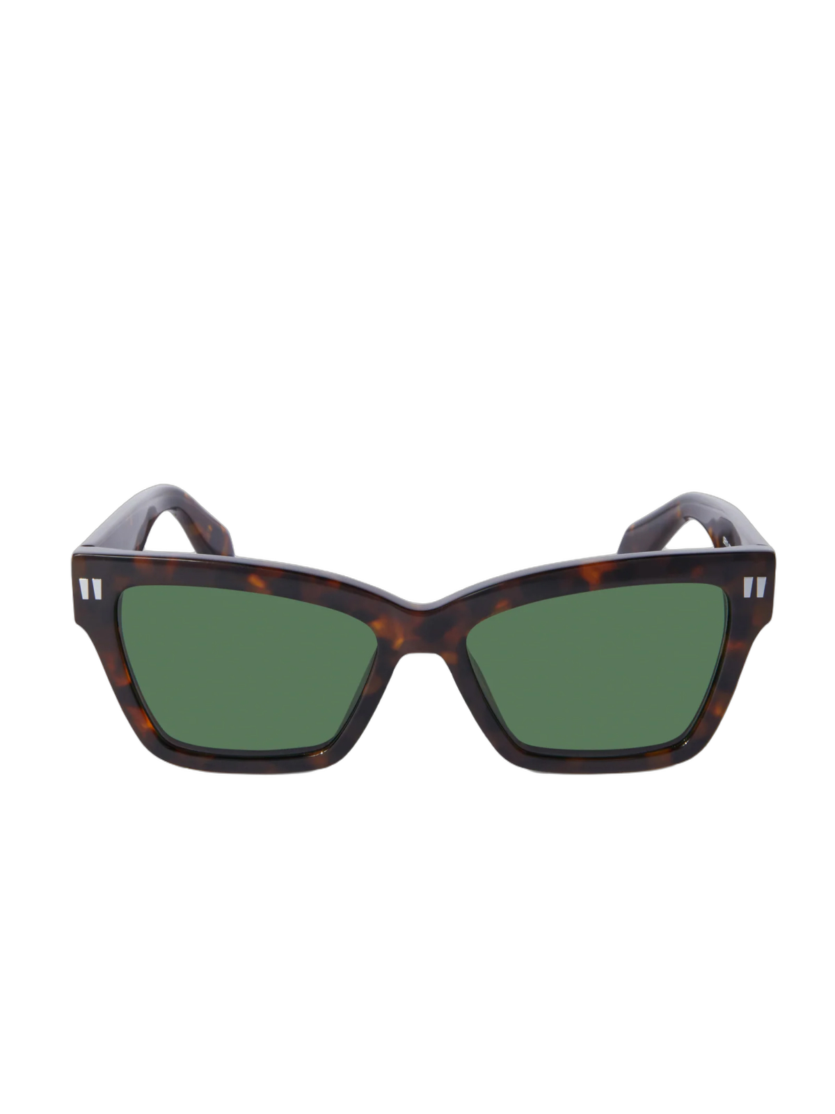 Off-White Oeri110s24pla0016055 Logo-Embellished Sunglasses — Brown Acetate