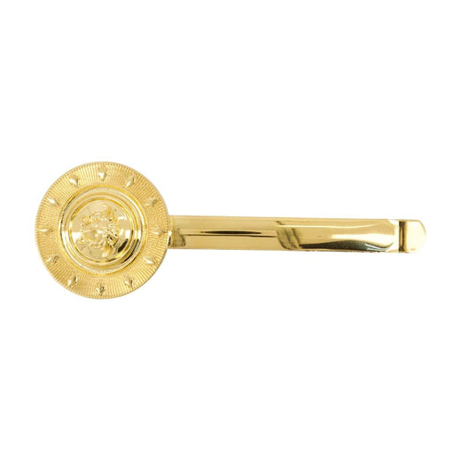 Versace Gold Metal Medusa Hair Clip — Pins Claws & Clips