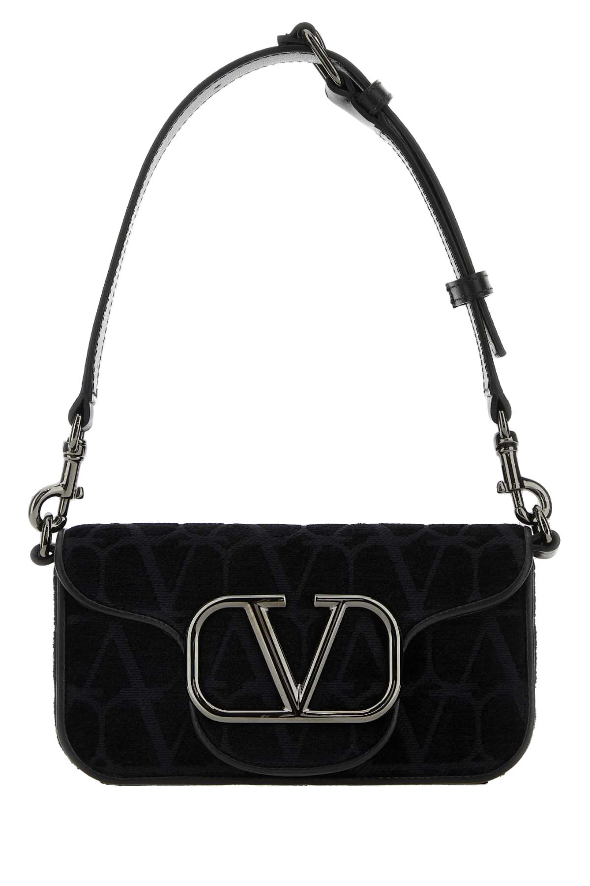 Valentino Garavani Vd Shoulder Bag — Black