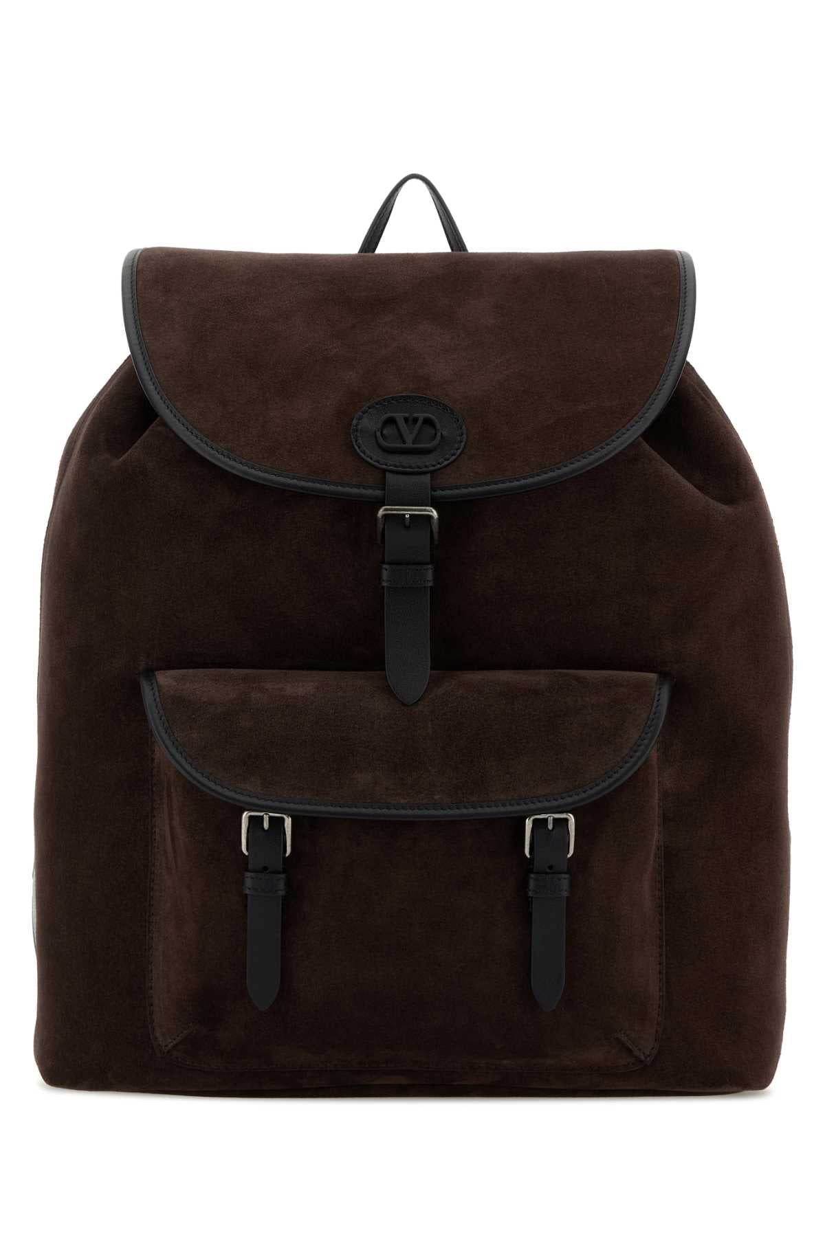 Valentino Garavani Antibes Backpack — Brown