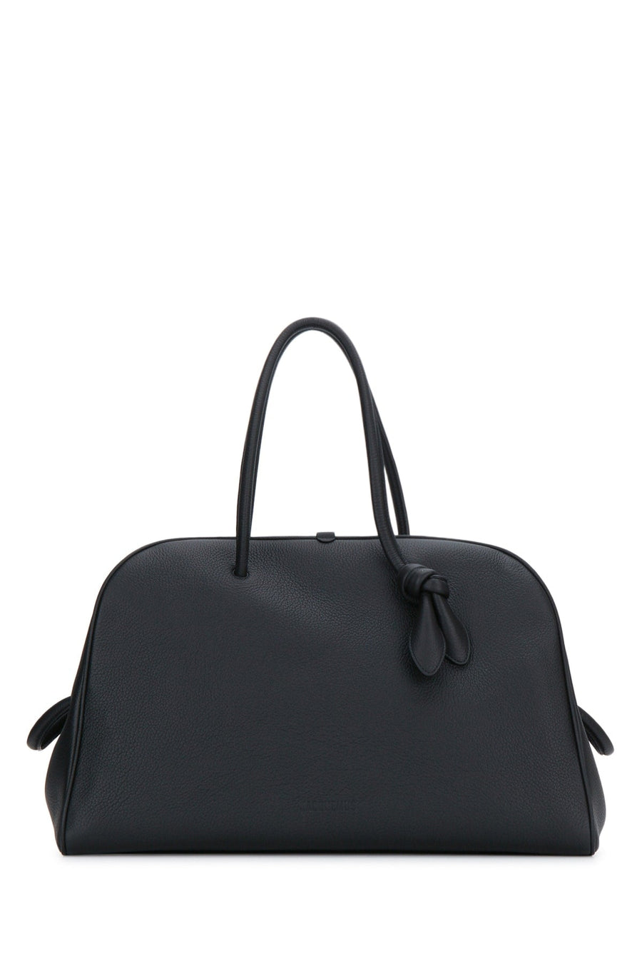 Jacquemus Grand Shoulder Bag — Black Leather