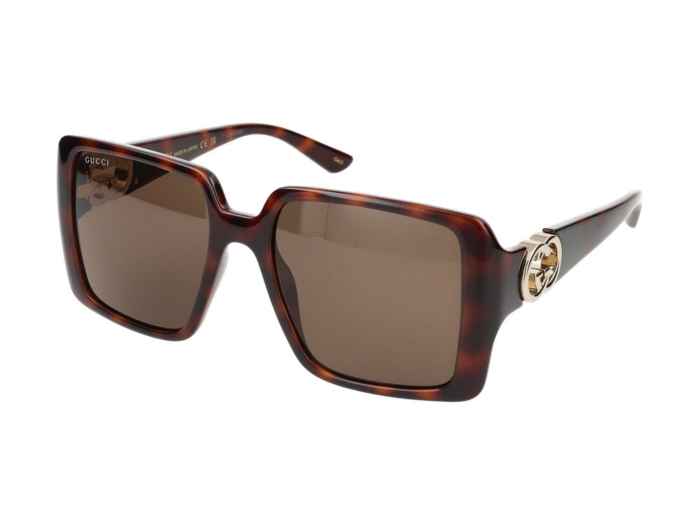Gucci Gg1692s Sunglasses — Havana Injected