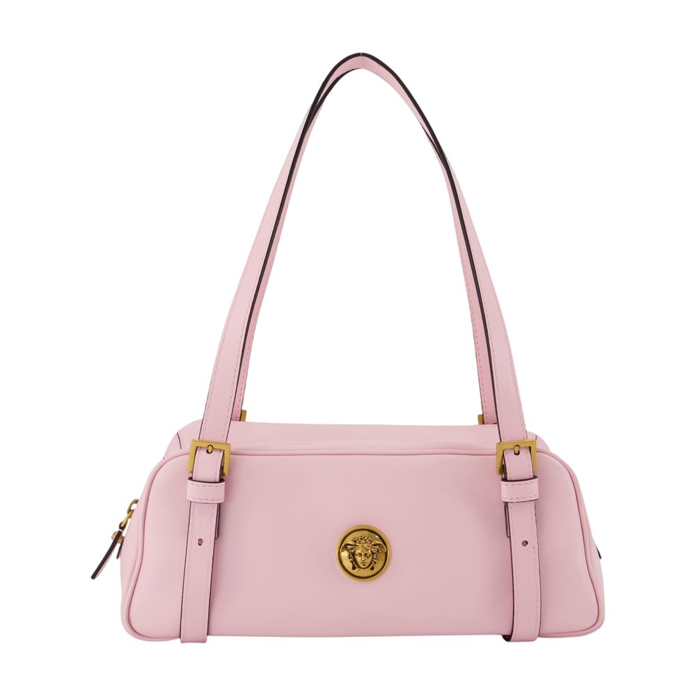 Versace Lambskin Shoulder Bag — Pink