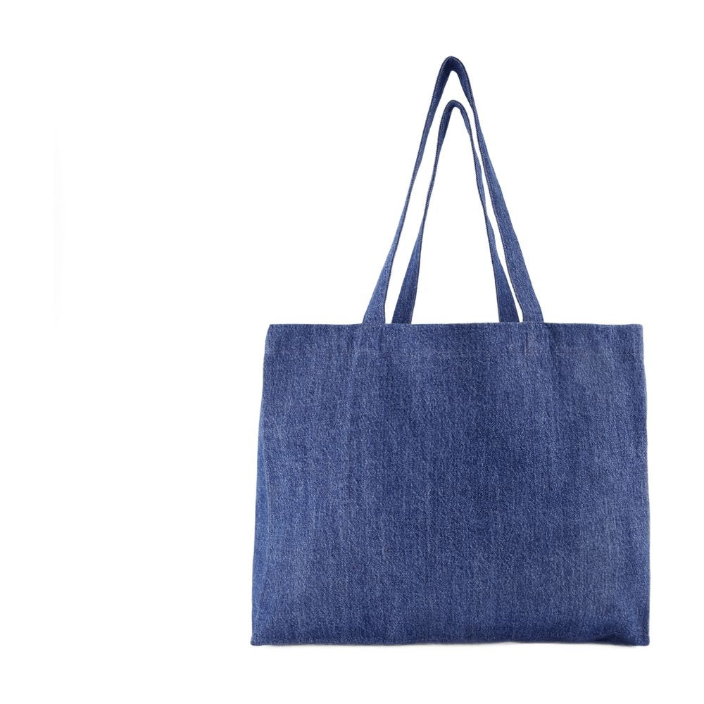 A.p.c. Diane Tote Bag — Blue Cotton
