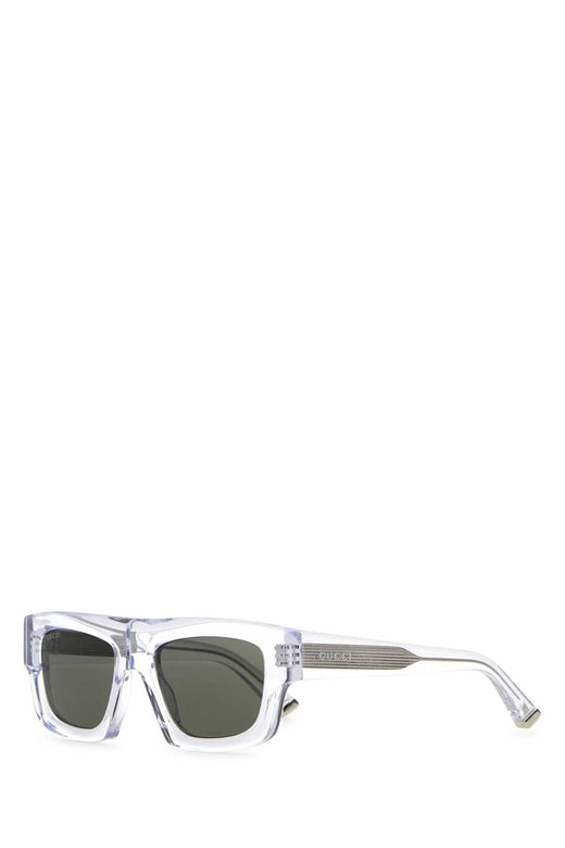 Gucci Gg1926s Transparent Acetate Sunglasses — Clear Exterior