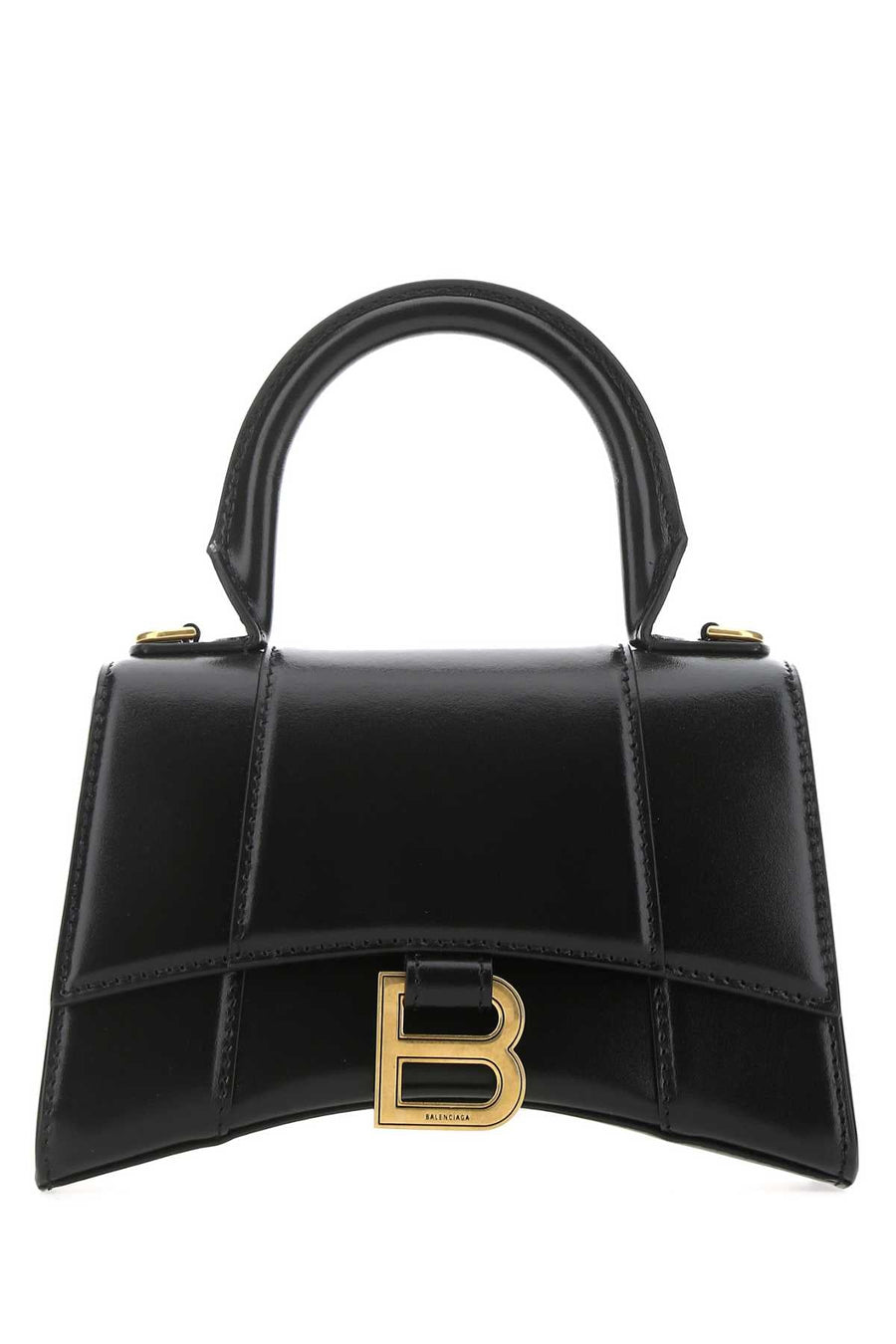 Balenciaga Quilted Calf Leather Top Handle Bag — Black T Domesticated Le