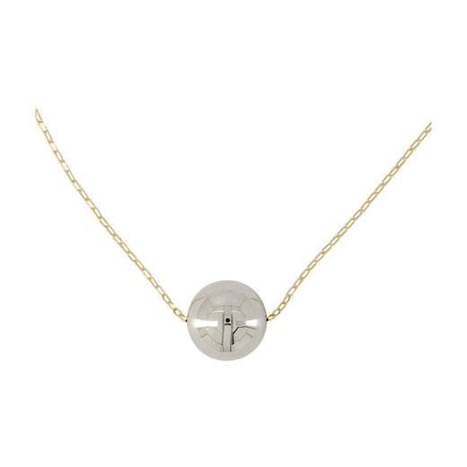 Isabel Marant Chain-Link Pendant Necklace — Gold Metal Necklaces