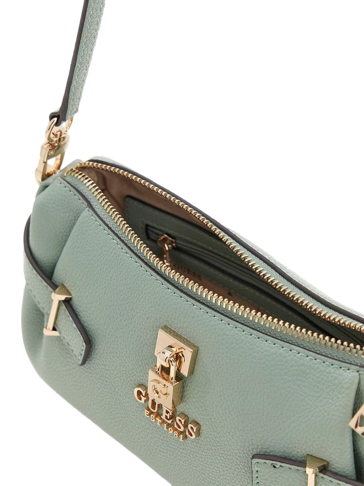 Guess Crossbody Bag — Green Polyurethane