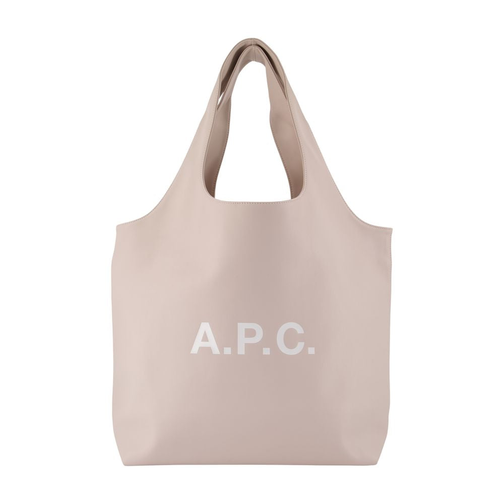 A.p.c. Ninon Tote Bag — Beige Synthetic