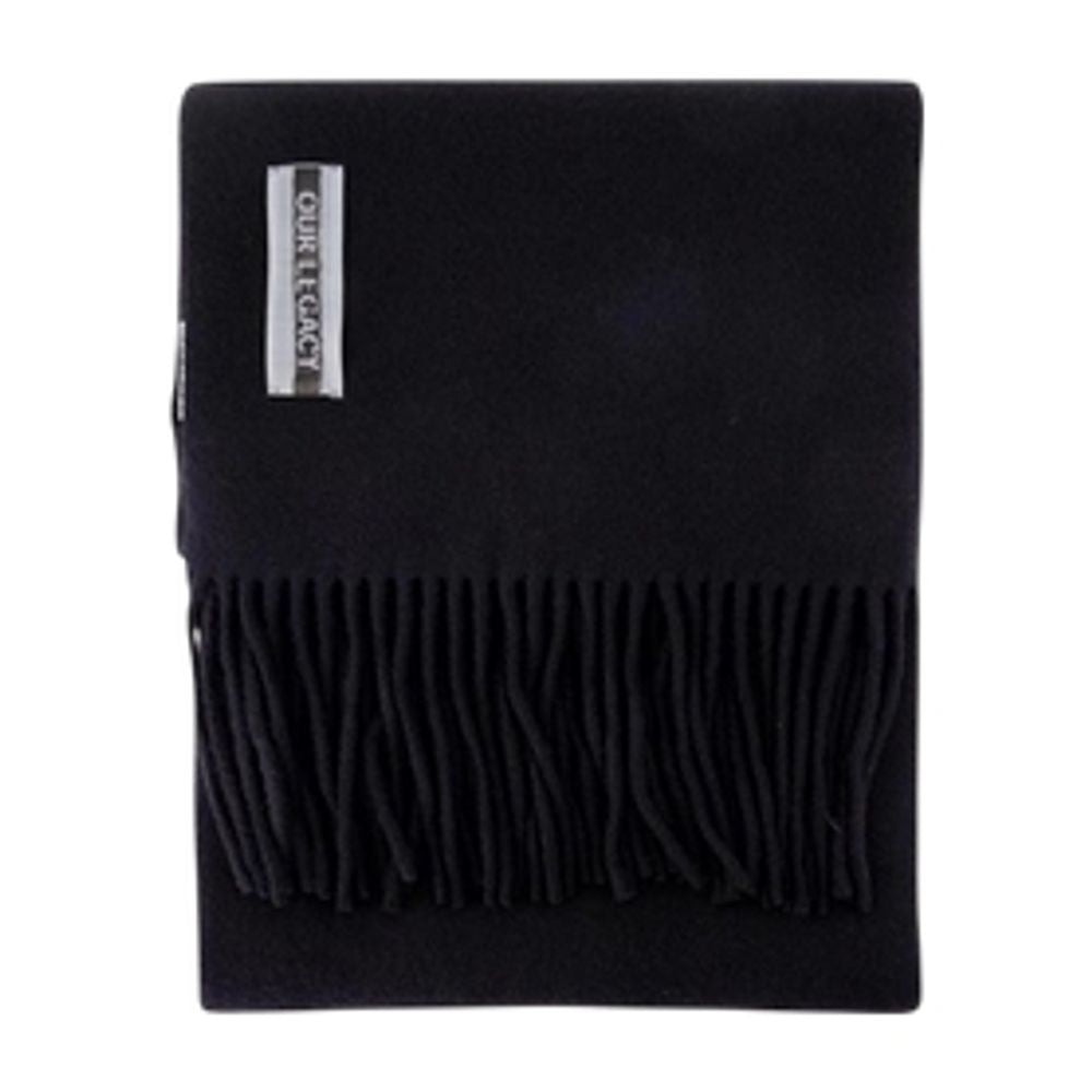 Our Legacy Estate Scarf — Black Wool Scarfs