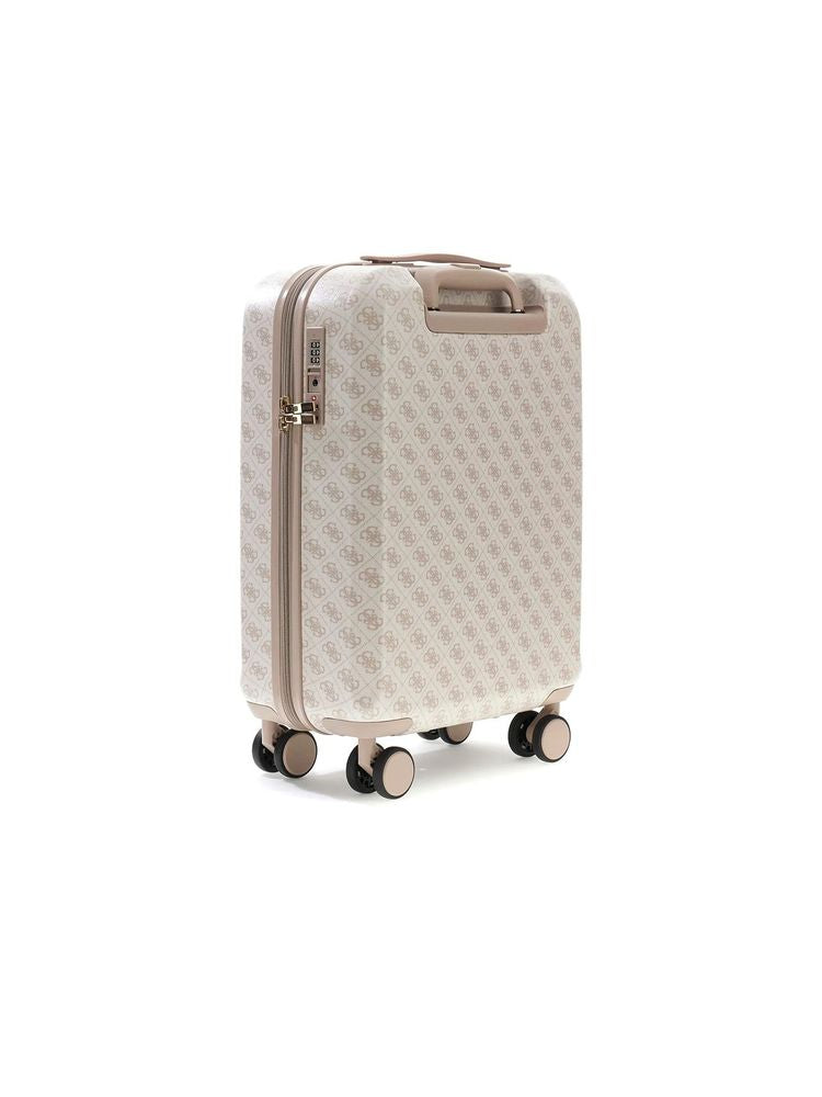 Guess Latona Suitcase — Beige Bamboo Hand Bags