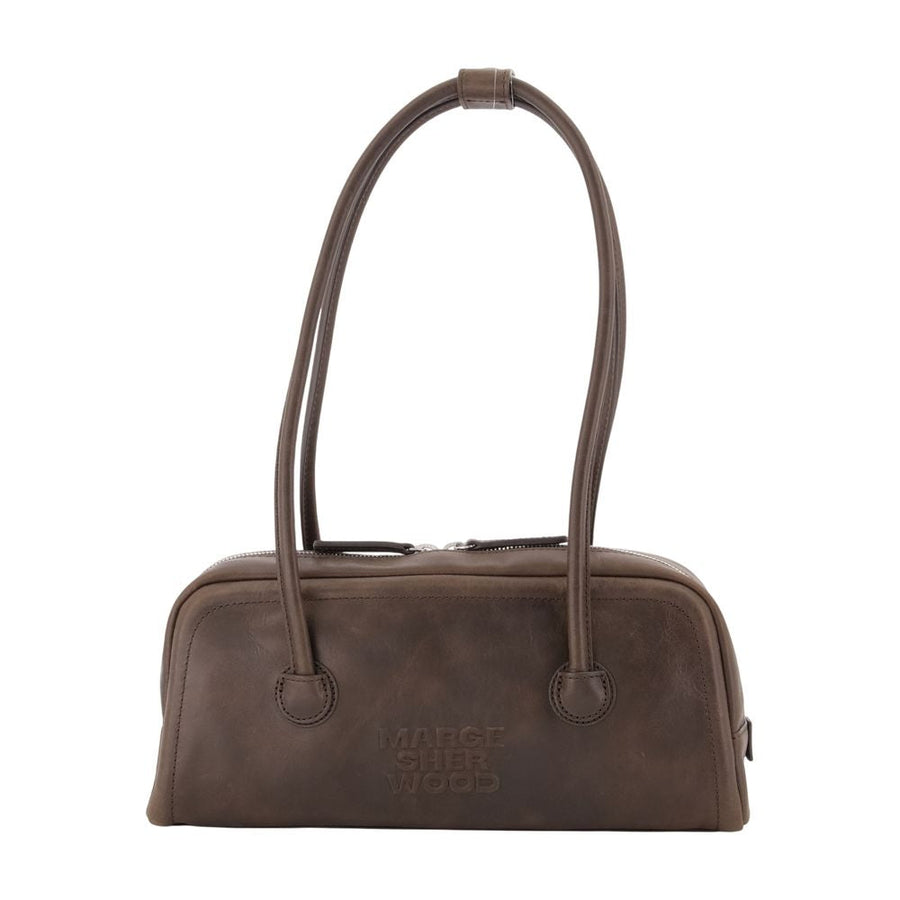 Marge Sherwood Soft Cowhide Shoulder Bag — Brown