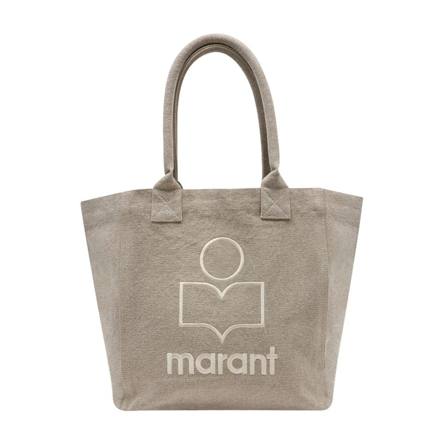 Isabel Marant Yenky Tote Bag — Beige Cotton