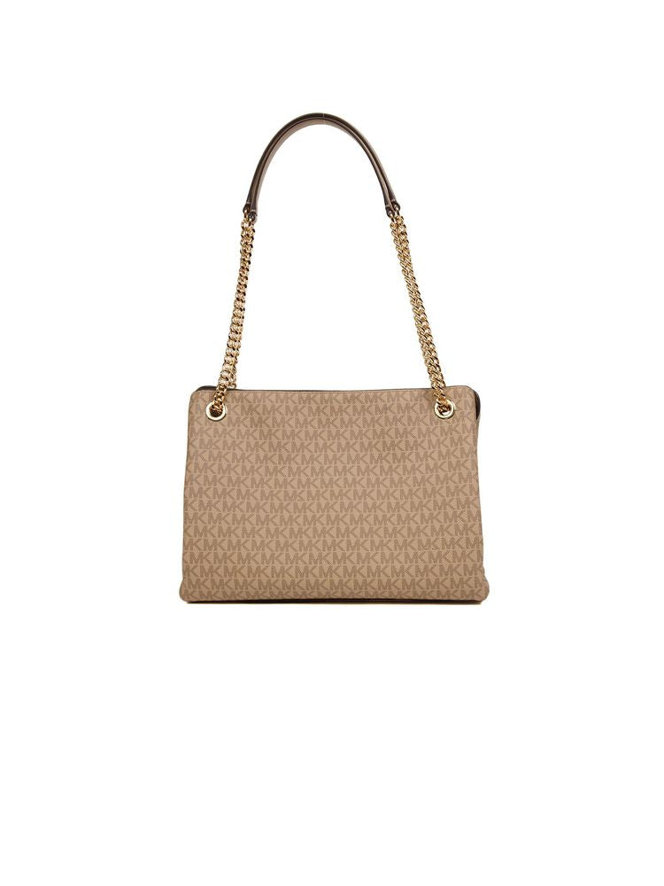 Michael Kors Crossbody Bag — Camel Polyvinyl Chloride