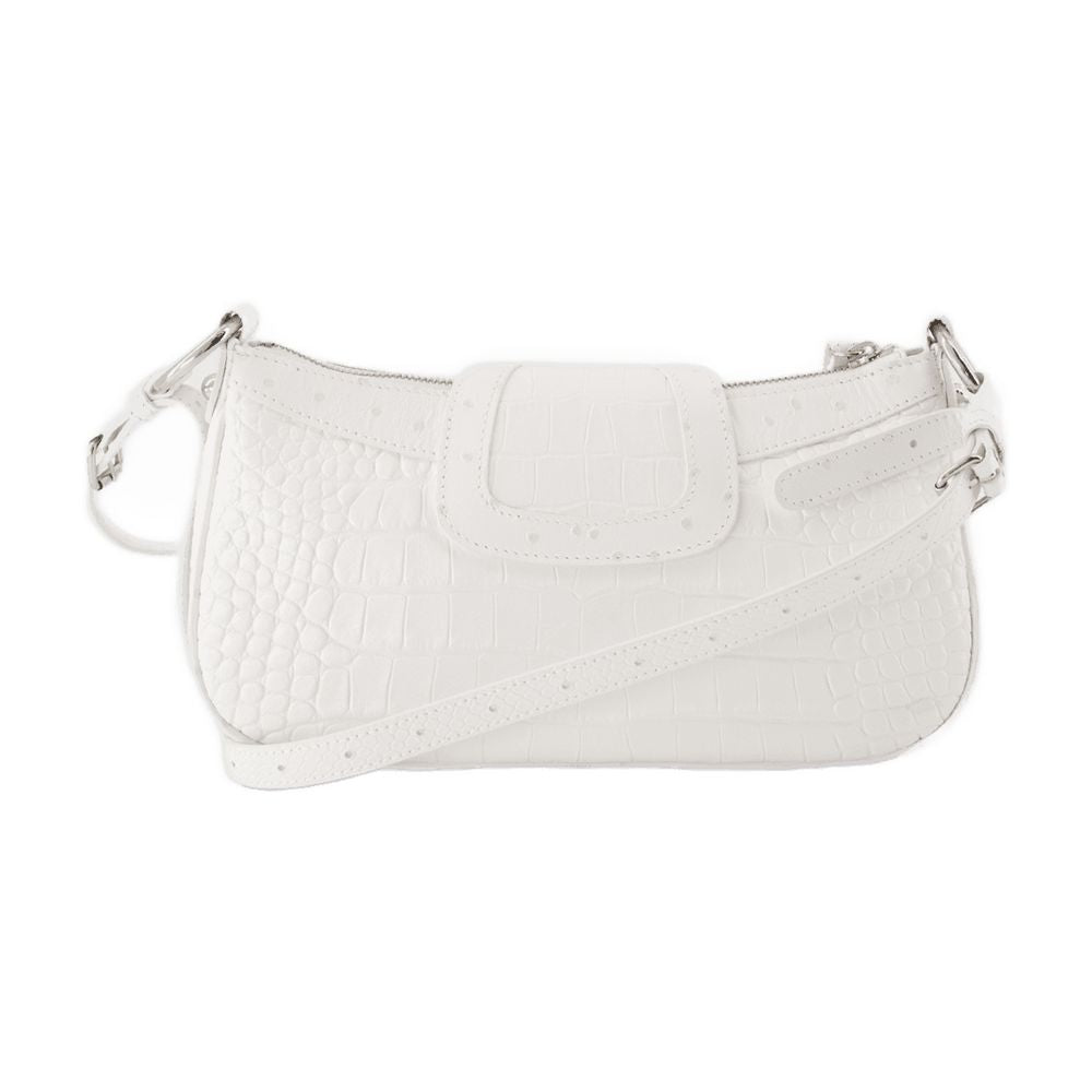 Balenciaga Essex Shoulder Bag — White Synthetic