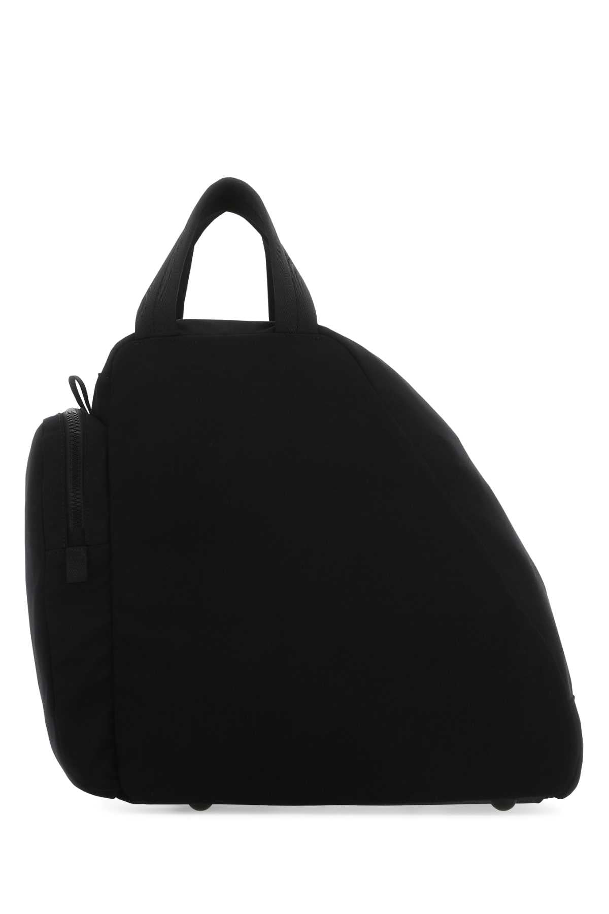 Prada Top Handle Bag — Black Pa-resinapoliuretano