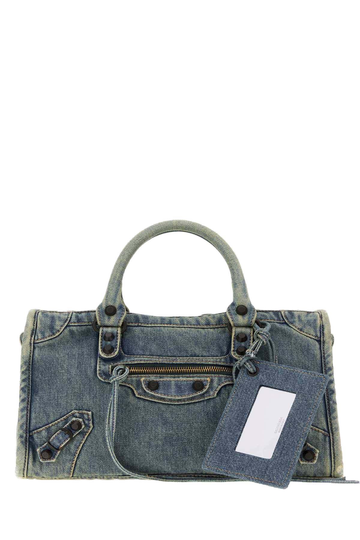 Balenciaga Le City Top Handle Bag — Blue