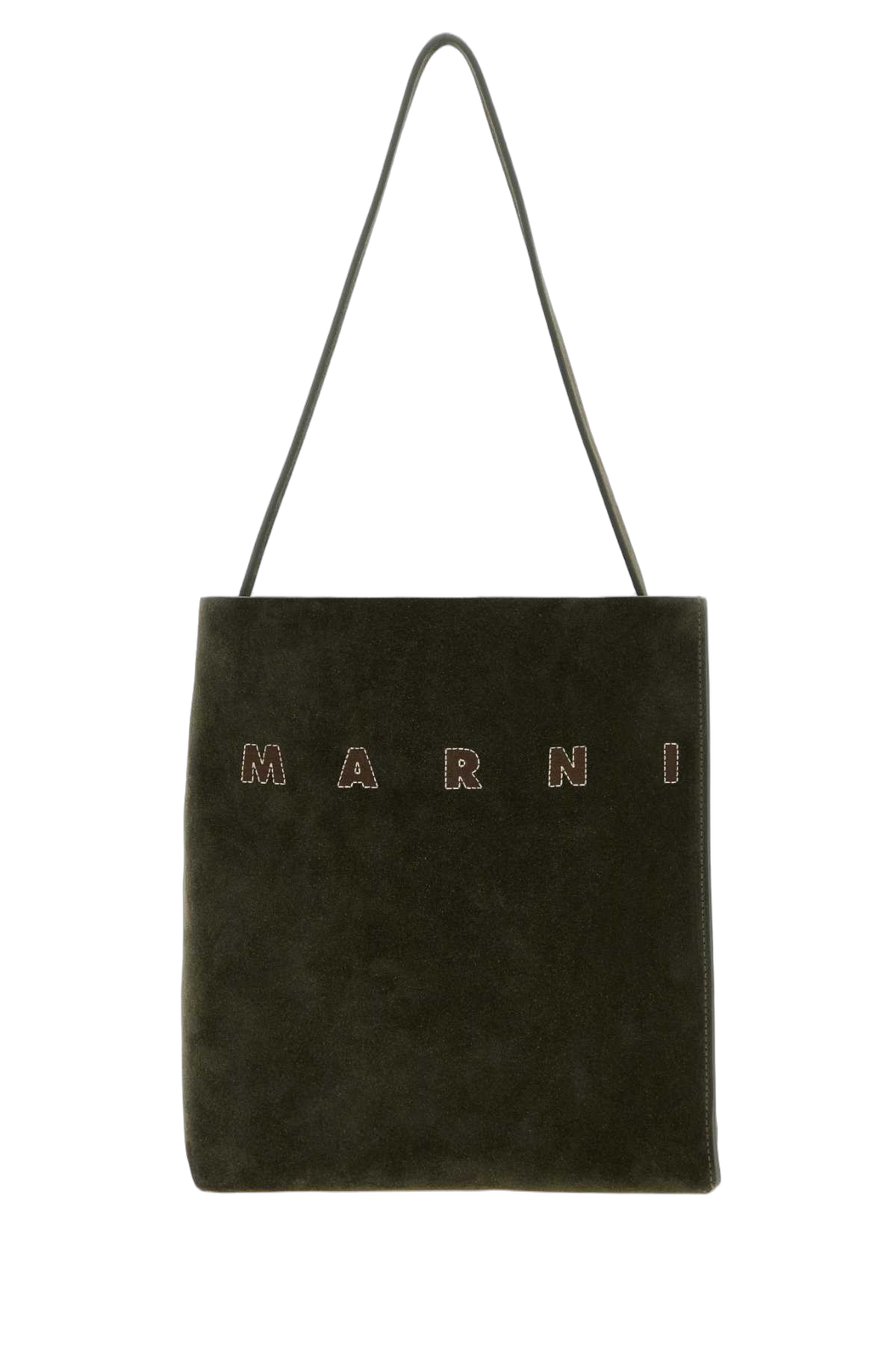 Marni Hobo Shoulder Bag — Green Exterior: Bovine Leather