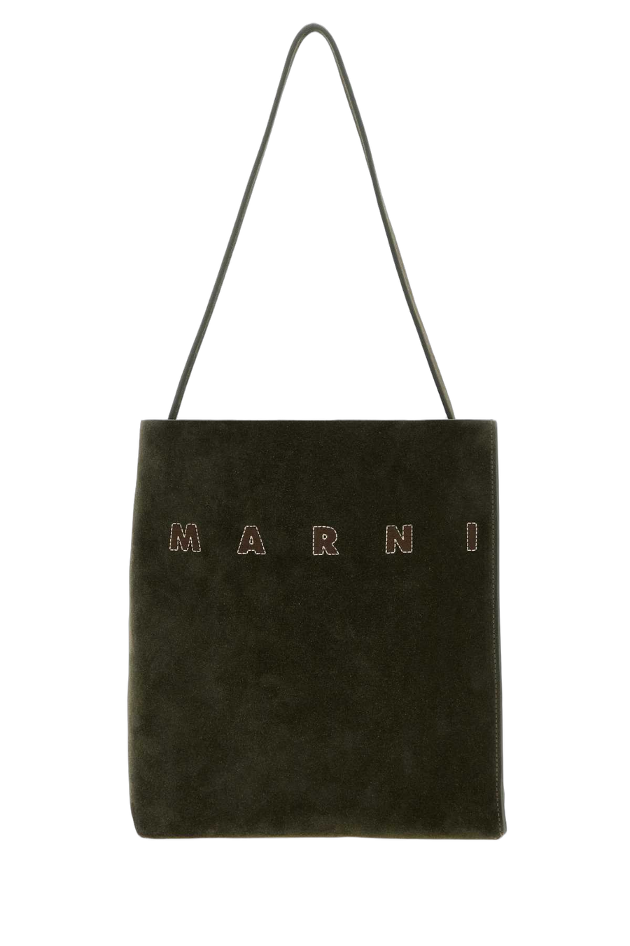 Marni Hobo Shoulder Bag — Green Exterior: Bovine Leather