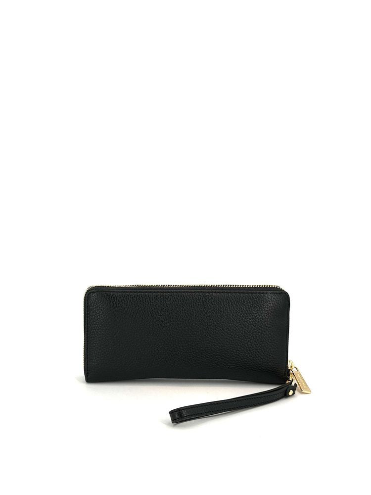 Michael Kors Jet Set Wallet — Black Leather