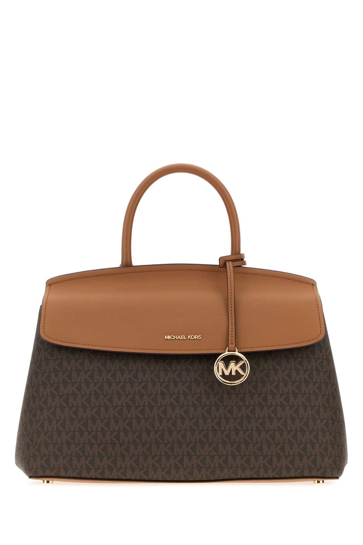 Michael By Kors Hamilton Top Handle Bag — Brown