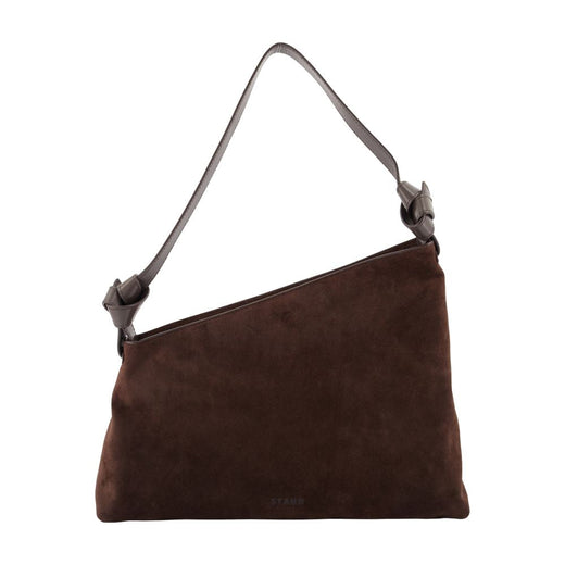 Staud Dani Shoulder Bag — Brown Cowhide