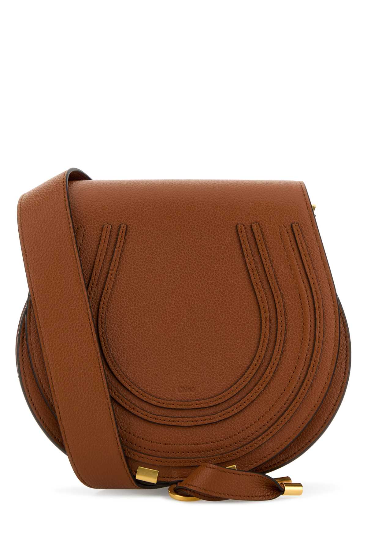 Chloé Marcie Crossbody Bag — Brown